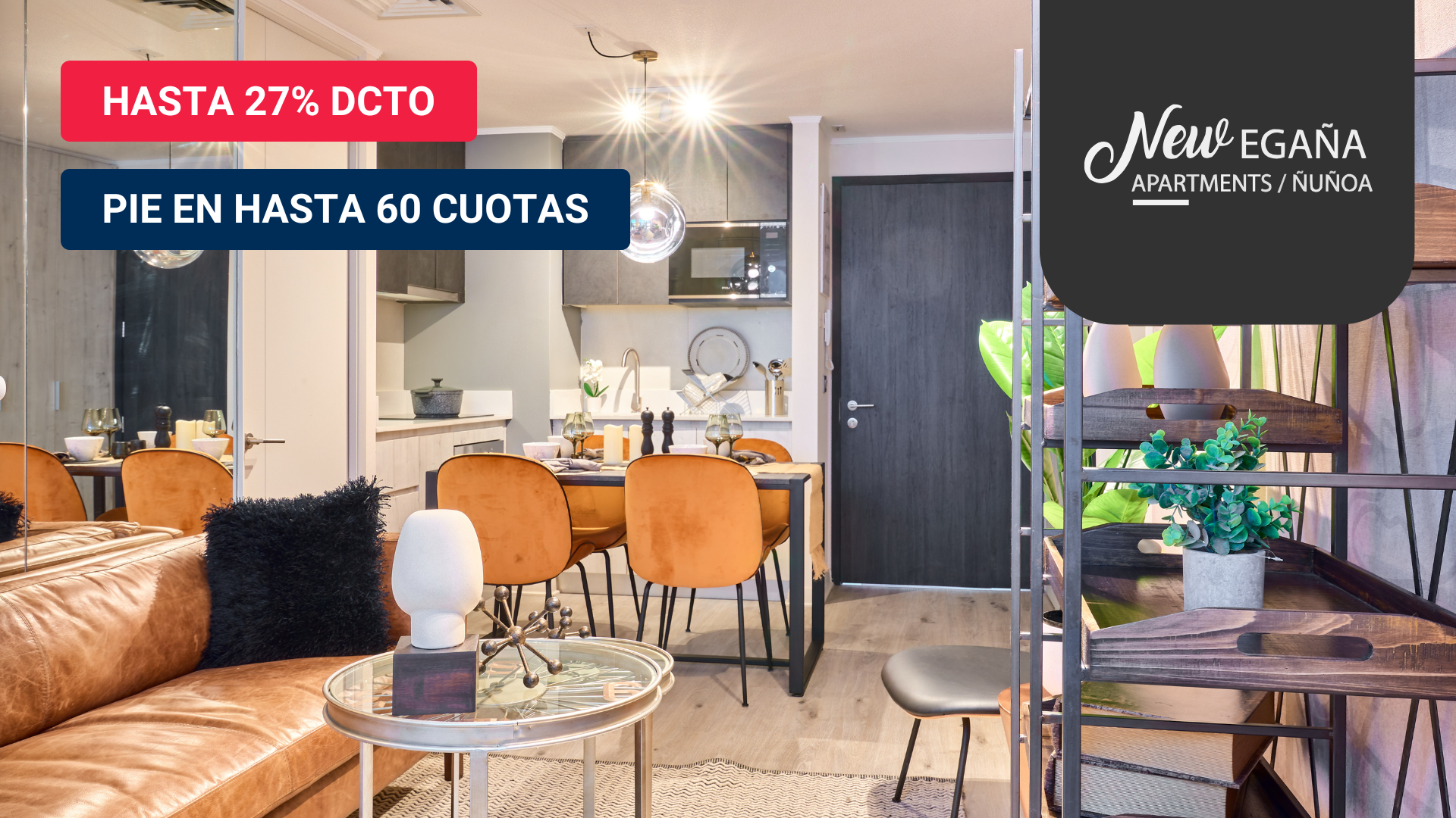 Edificio new egaña / deptos