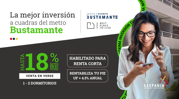 Departamentos para inversión