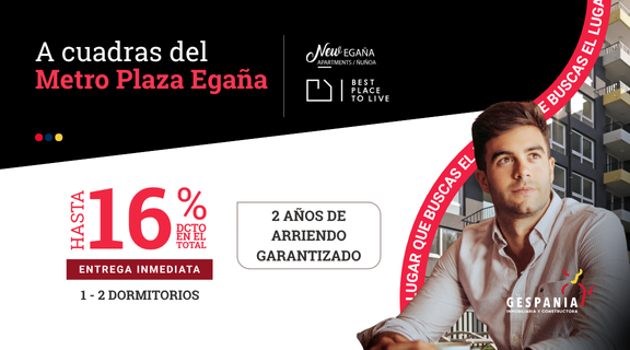 Edificio New Egaña / Deptos